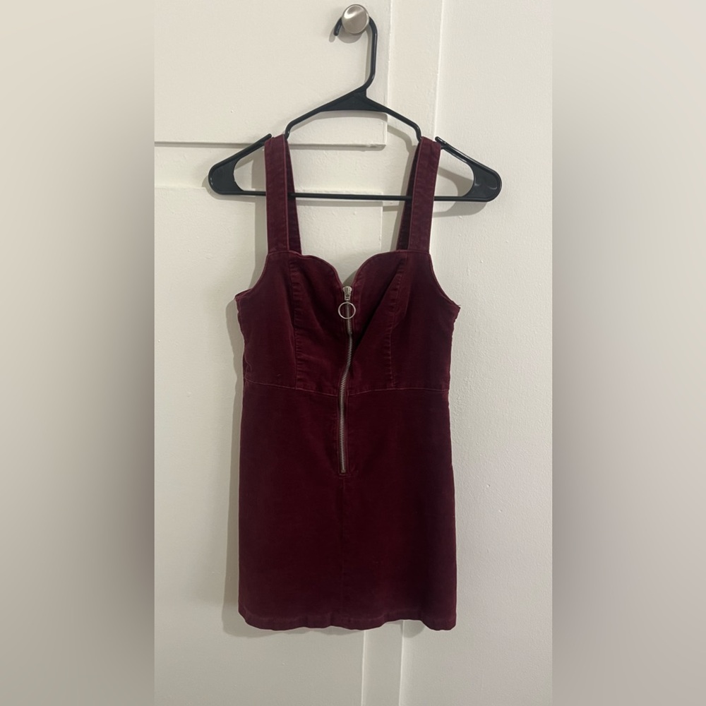 Mini dress velvet